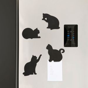 Магнитная подставка под чашку Кошка Cat (4 шт)