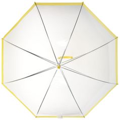 Зонт Прозрачный (Желтый)