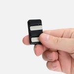 Антистресс-кликер Clacky (черный с серебристым)