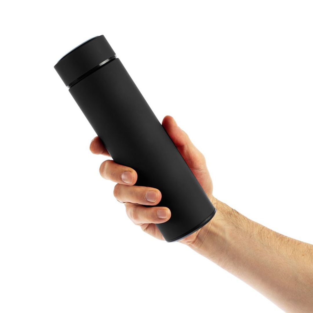 Термос с ситечком Percola (Черный) Термос с ситечком Percola (Черный)