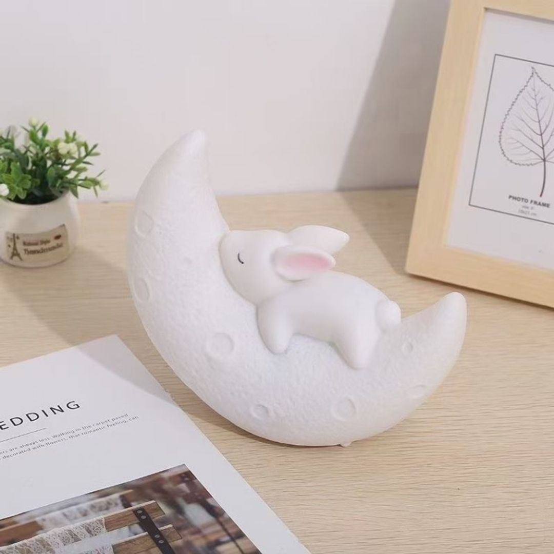 Ночник Кролик на луне