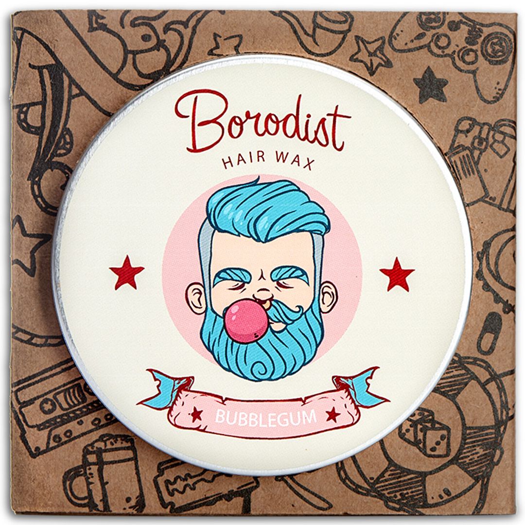 Воск-паутинка для волос Borodist Bubblegum