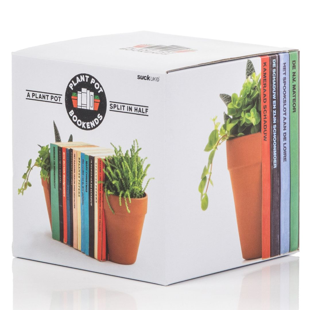 Держатель для книг Горшок в коробке Держатель для книг Горшок в коробке
