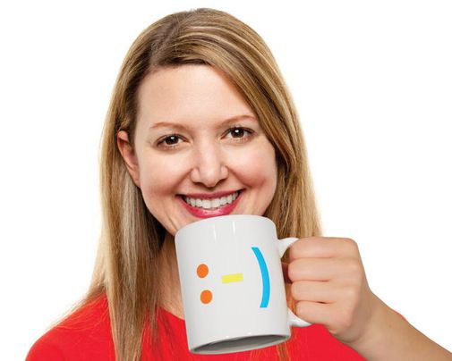 Кружка Эмоции (6 стикеров) Улыбка Кружка Эмоции (6 стикеров) Улыбка