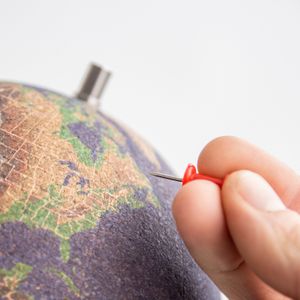 Пробковый глобус Cork Globe цветной Пробковый глобус Cork Globe цветной