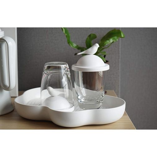 Чашка с крышкой Sparrow (Белый)