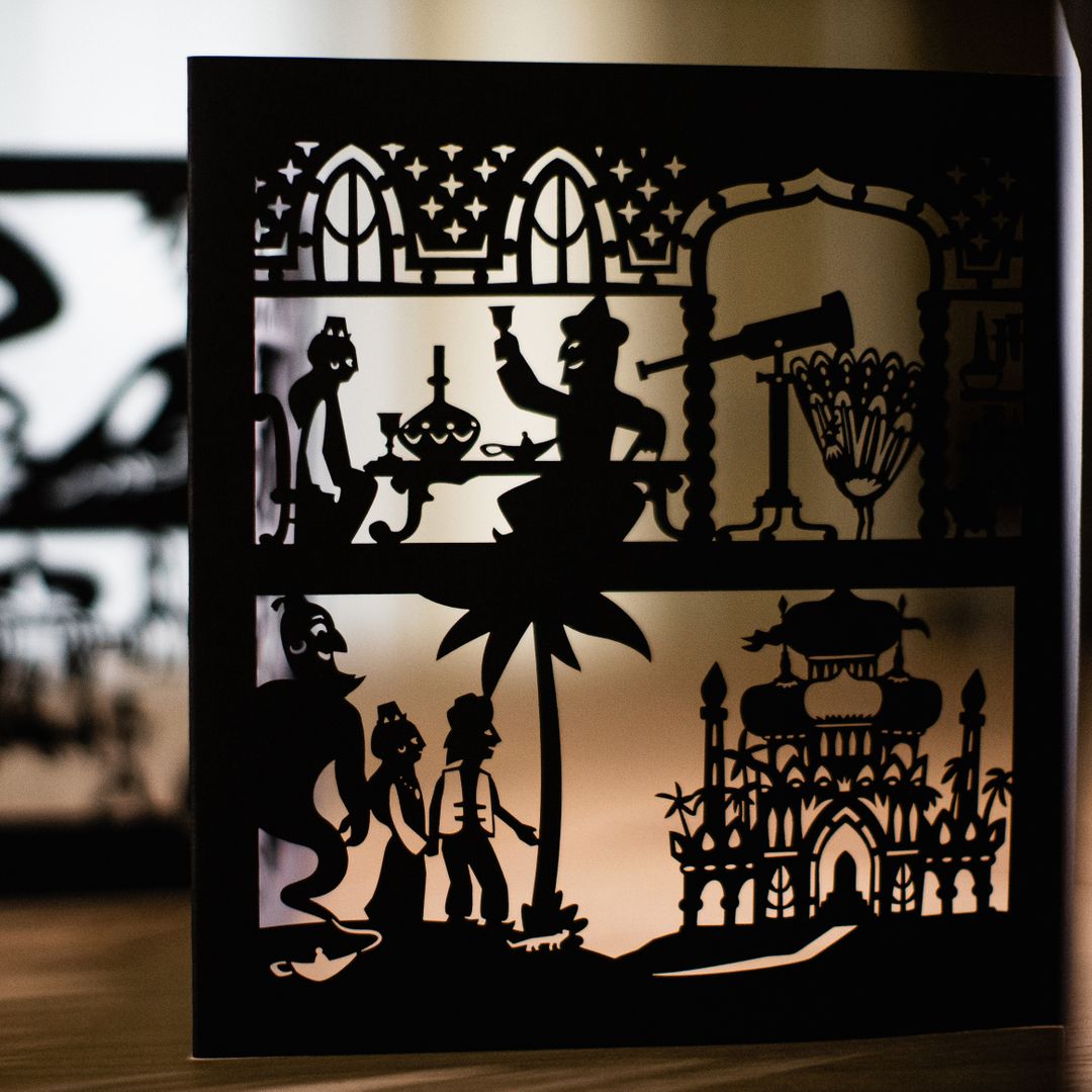 Книга Театр теней Волшебная лампа Аладдина Книга Театр теней Волшебная лампа Аладдина