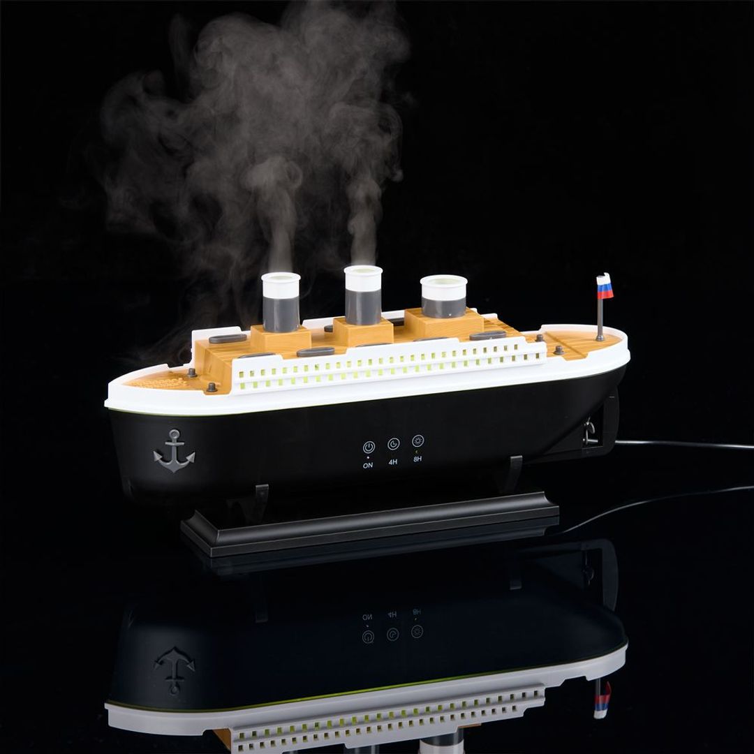 Увлажнитель-ароматизатор Steam Stream (черный)