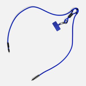 Кабель-ланьярд energyFlex Power Delivery 60 Вт (темно-синий)