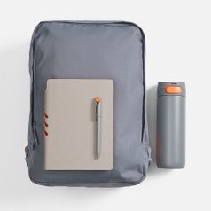 Подарочный набор Flexpen Travel (серый с оранжевым) Подарочный набор Flexpen Travel (серый с оранжевым)