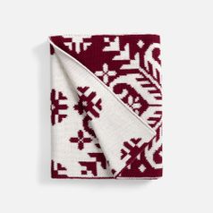 Шарф Wintertude M (красный с белым)