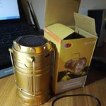 Кемпинговый фонарь-светильник с солнечной батареей Camping Lantern Отзыв