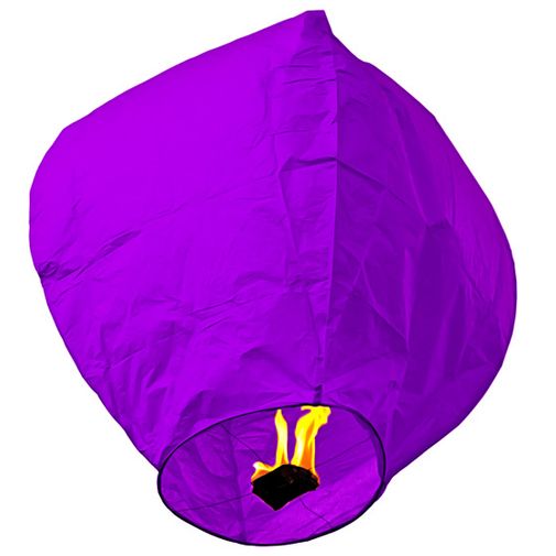 Летающий фонарик (Фиолетовый) Летающий фонарик (Фиолетовый)