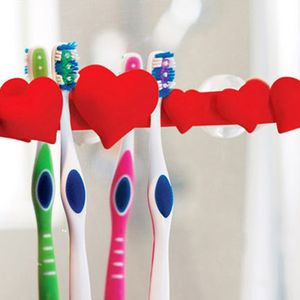 Держатель для зубных щеток Сердечки Держатель для зубных щеток Сердечки