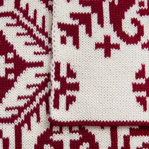 Шарф Wintertude M (красный с белым)