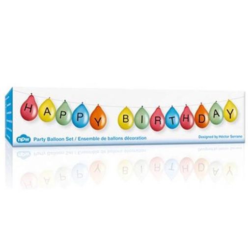 Набор воздушных шаров Happy Birthday Набор воздушных шаров Happy Birthday