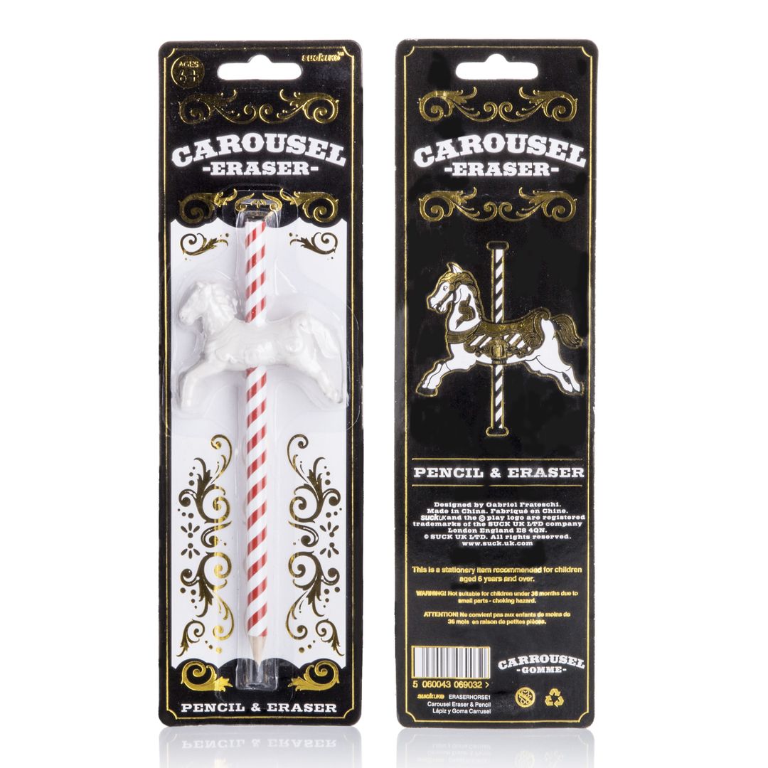 Карандаш с ластиком Карусель Carousel Eraser Карандаш с ластиком Карусель Carousel Eraser