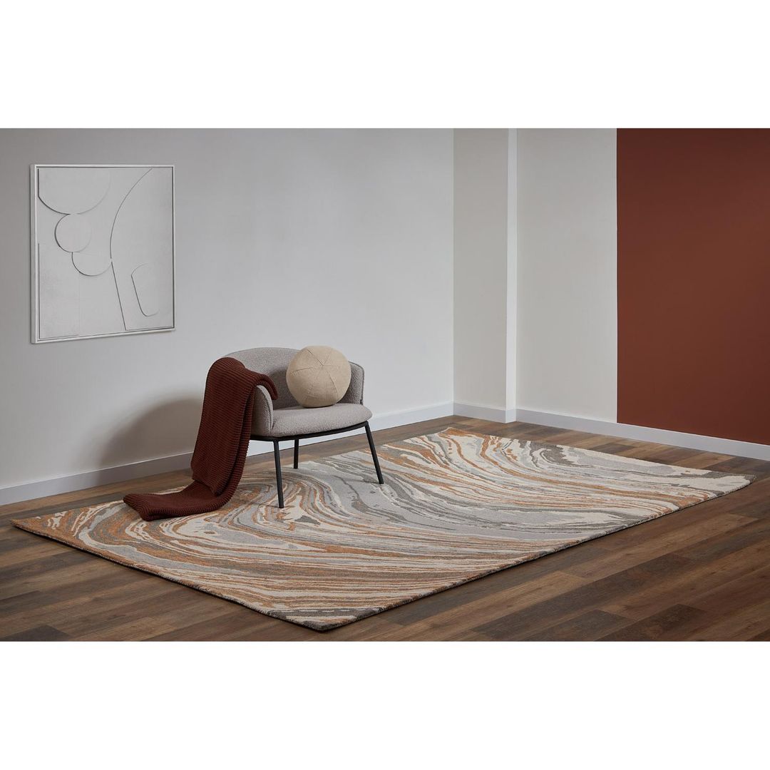 Ковер из шерсти Earth из коллекции Ethnic, 120x180 см