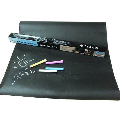 Доска-стикер для рисования мелом Black Board Sticker Доска-стикер для рисования мелом Black Board Sticker
