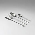 Набор столовых приборов Pure, серебристые матовые, 24 пред. Набор столовых приборов Pure, серебристые матовые, 24 пред.