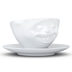 Чайная пара Tassen Laughing (Белый)