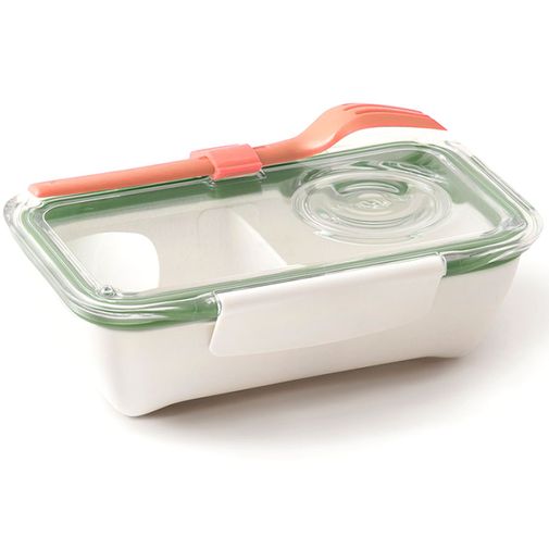 Ланч-бокс Bento Box (Белый с оливковым) Ланч-бокс Bento Box (Белый с оливковым)