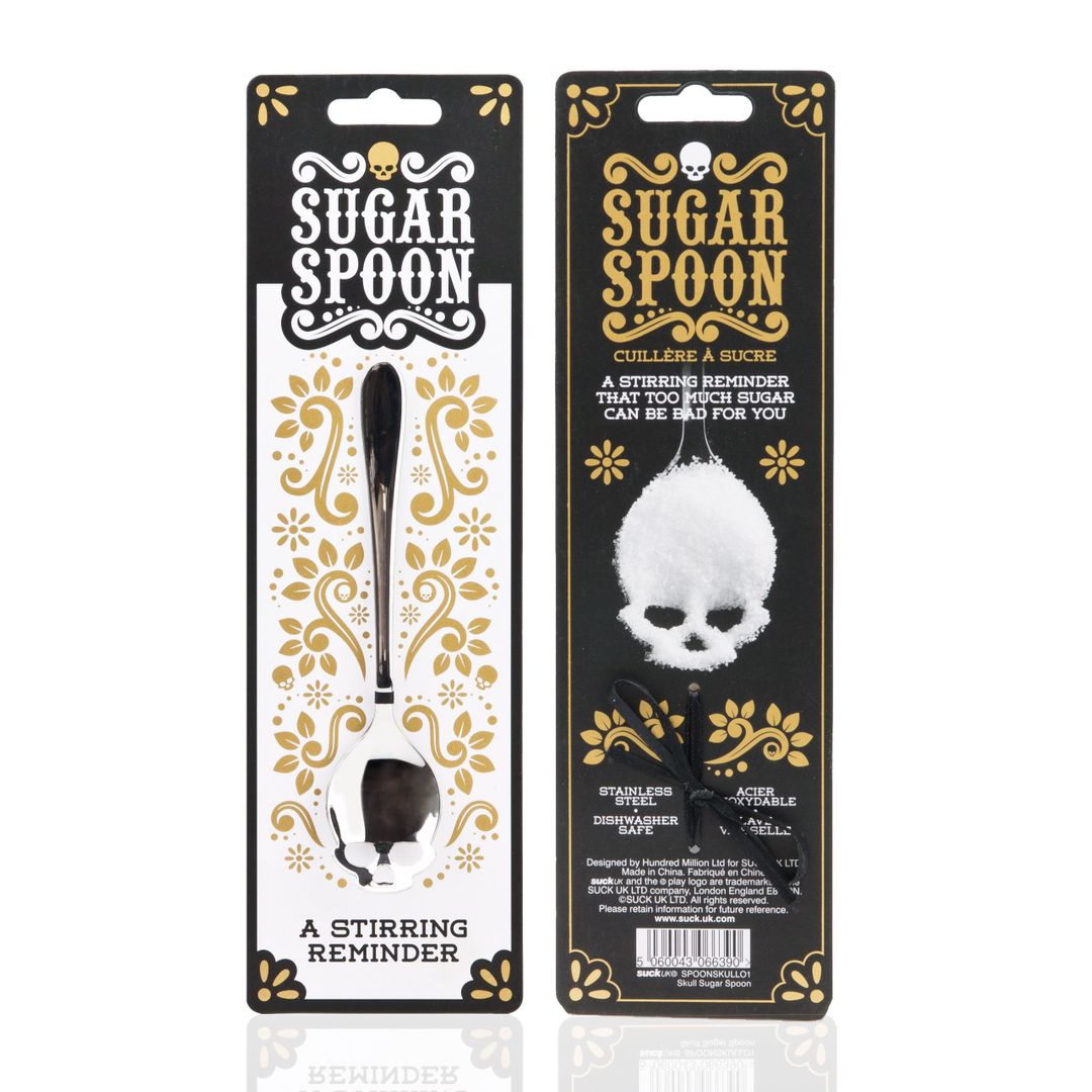 Ложка для сахара Череп Skull