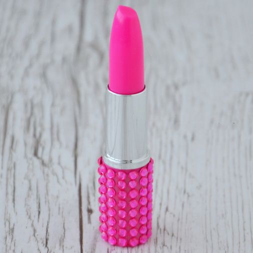 Ручка Помада со стразами (Розовый) Ручка Помада со стразами (Розовый)