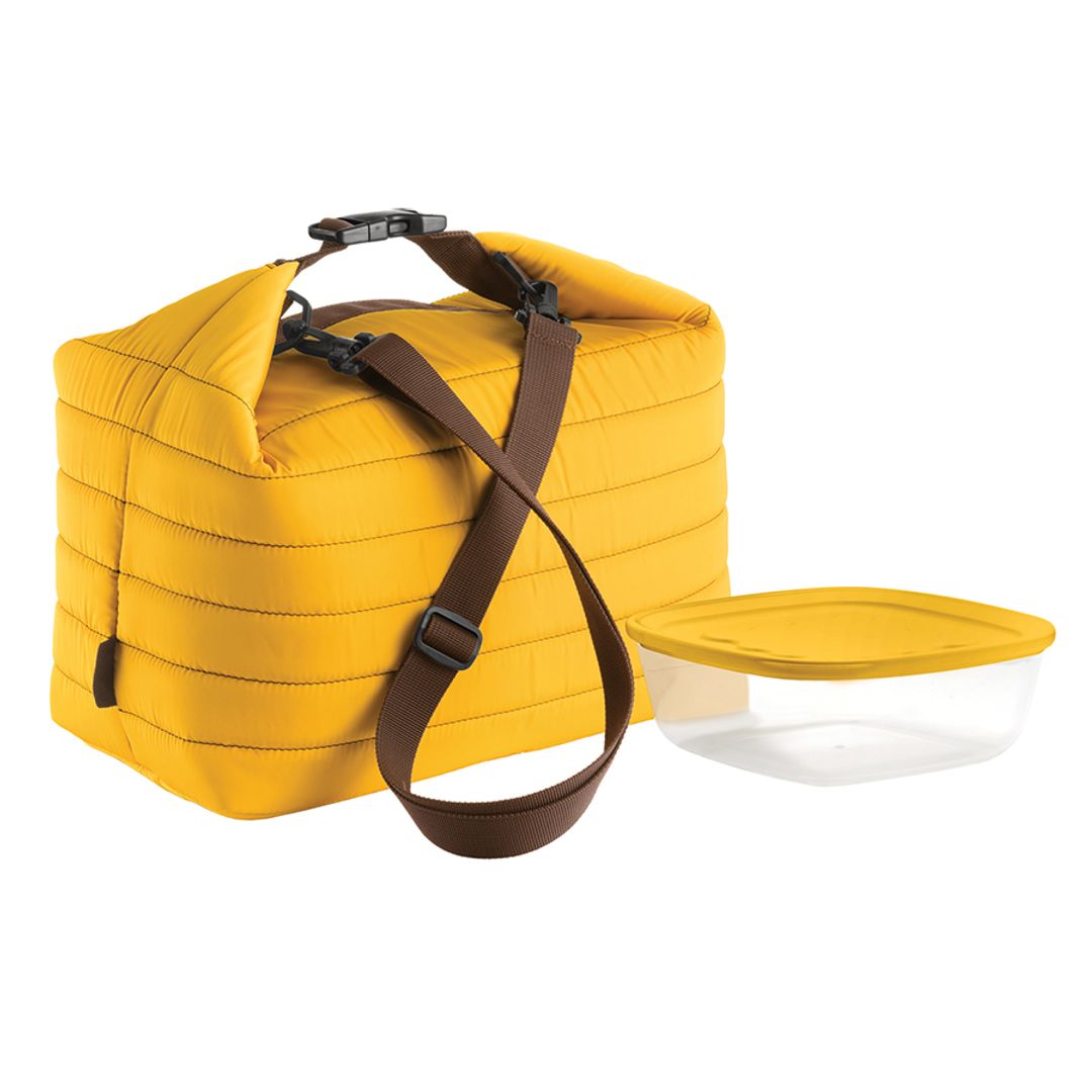 Набор из термосумки и контейнера Handy оранжевый (3 л)