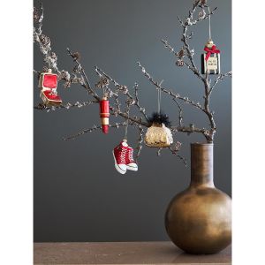 Набор ёлочных украшений Vogue из коллекции New Year Essential, 5 шт. Набор ёлочных украшений Vogue из коллекции New Year Essential, 5 шт.