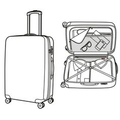Чемодан Suitcase S (30 л)