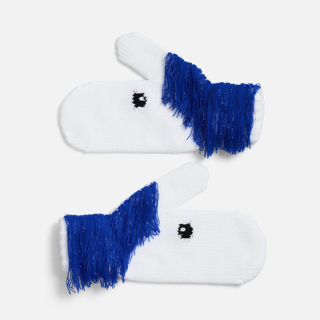 Варежки Игогошки (с синей гривой)