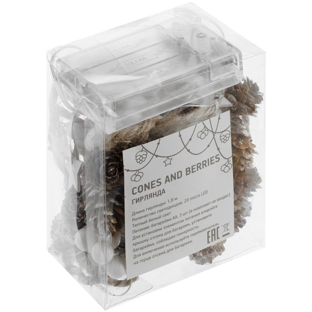 Светодиодная гирлянда Cones and Berries Светодиодная гирлянда Cones and Berries