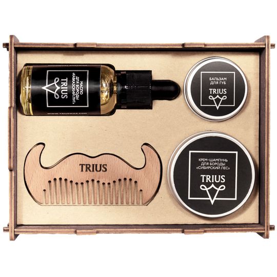                                      Деревянный набор бородача Trius