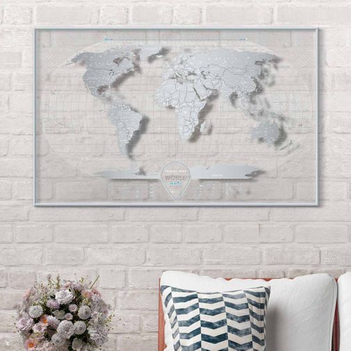 Скретч-карта мира Travel Map Air World (на английском)