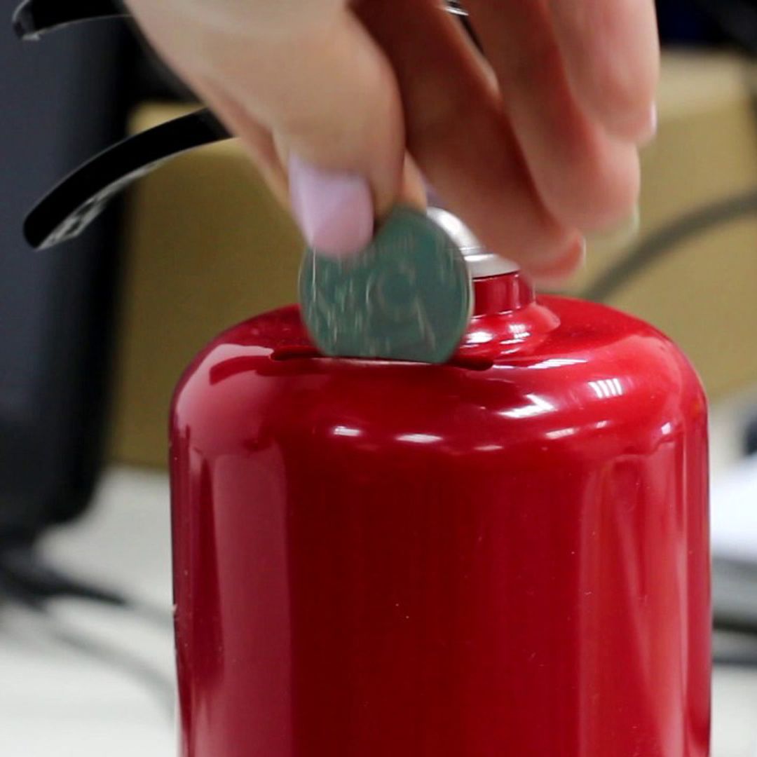 Копилка Огнетушитель