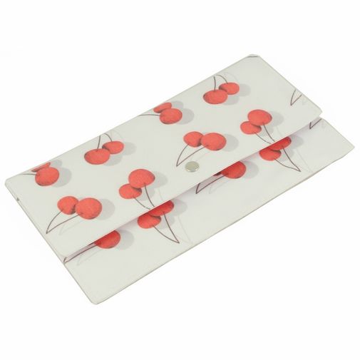 Конверт для путешествий Cherry Застежка-кнопка Конверт для путешествий Cherry Застежка-кнопка