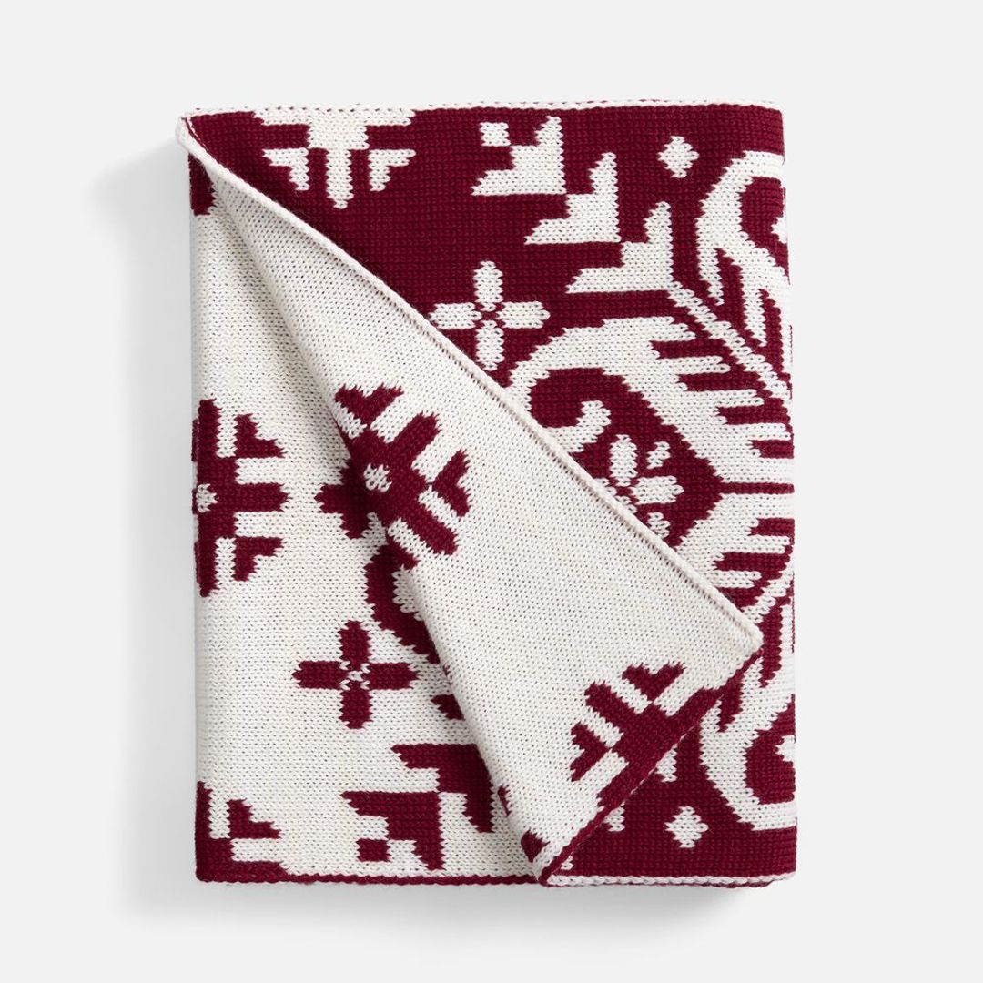 Шарф Wintertude L (красный с белым) Шарф Wintertude L (красный с белым)