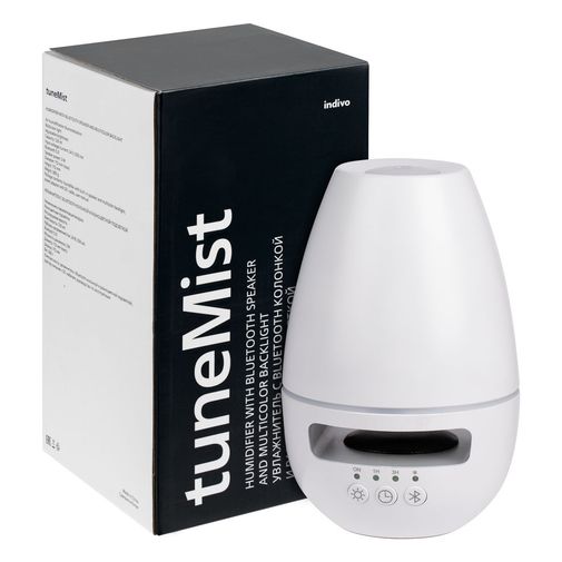 Увлажнитель с колонкой и подсветкой tuneMist (белый) Увлажнитель с колонкой и подсветкой tuneMist (белый)