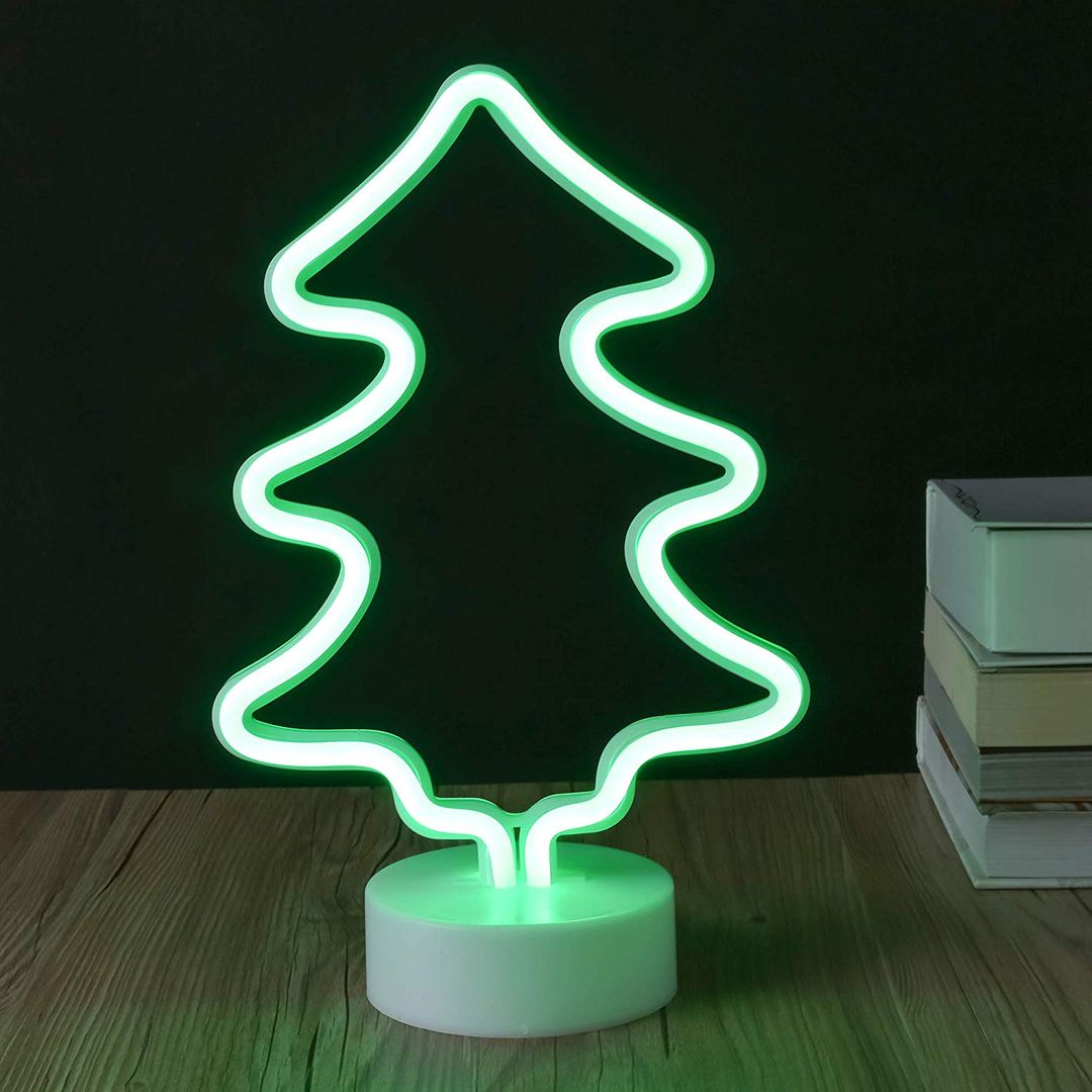 Неоновый светильник Елочка Неоновый светильник Елочка