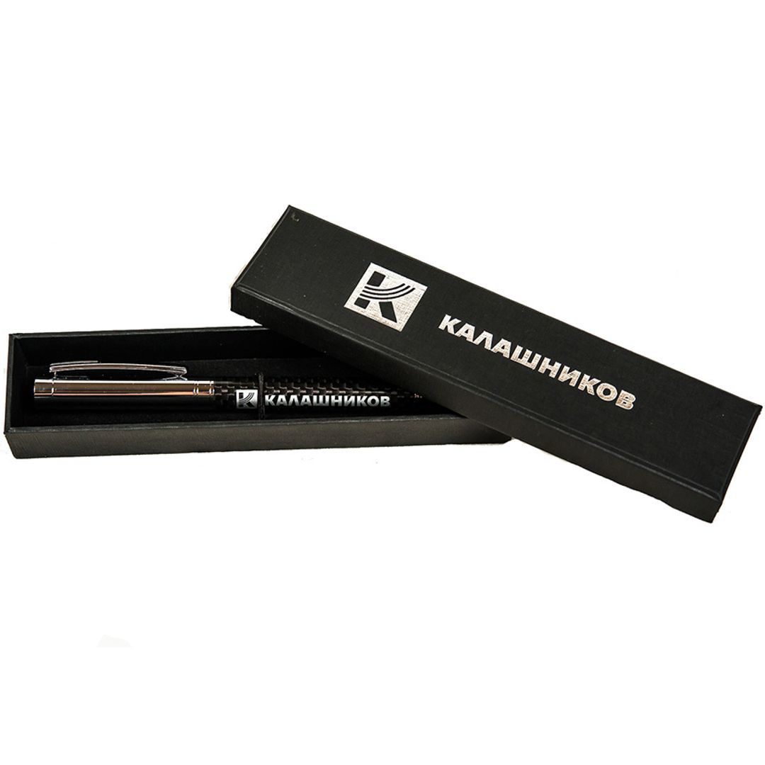 Ручка в фирменной упаковке Калашников
