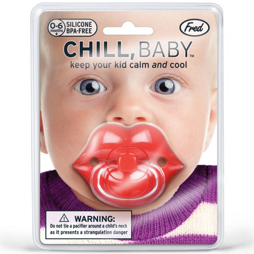 Соска-пустышка Губы Chill, Baby