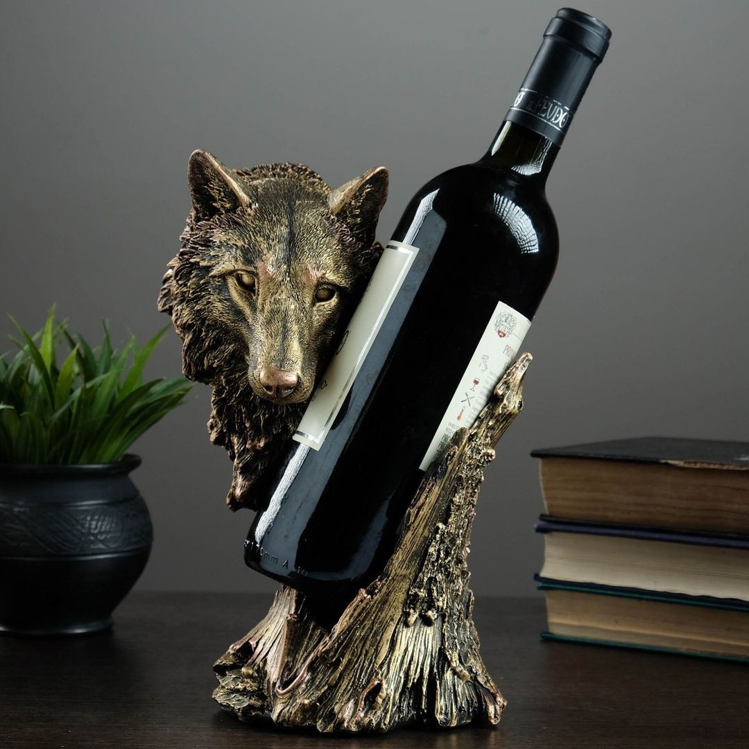 Подставка под бутылку Волк Подставка под бутылку Волк