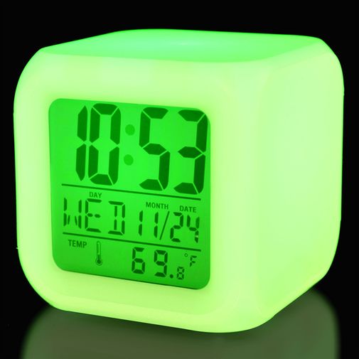 Будильник-куб Хамелеон Будильник-куб Хамелеон