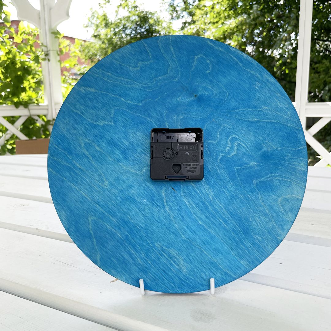 Часы настенные 3-7-11 Голубой