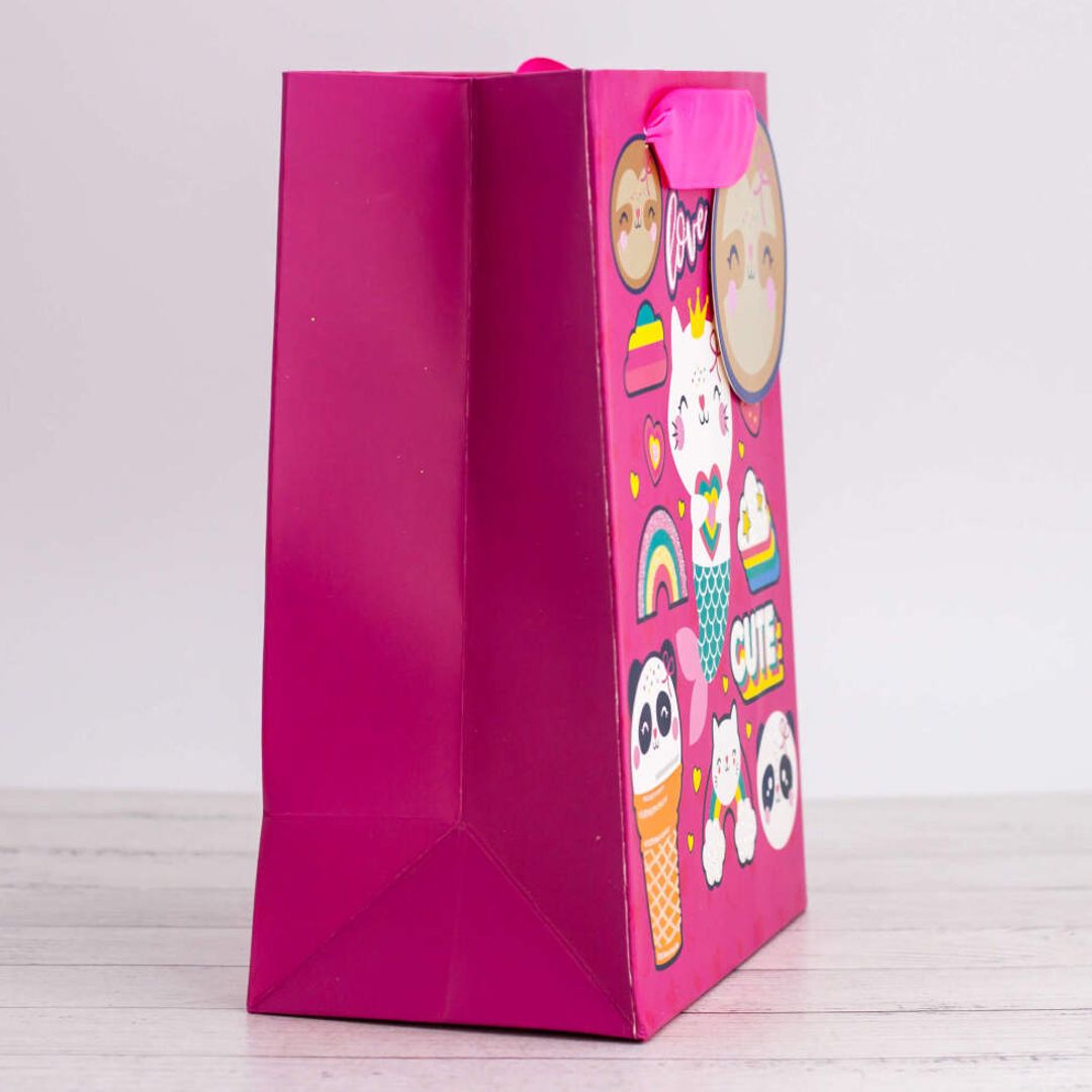 Подарочный пакет Many cute love (18 х 23 х 10 см) Подарочный пакет Many cute love (18 х 23 х 10 см)