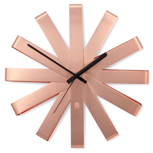 Часы настенные Ribbon (Медь)