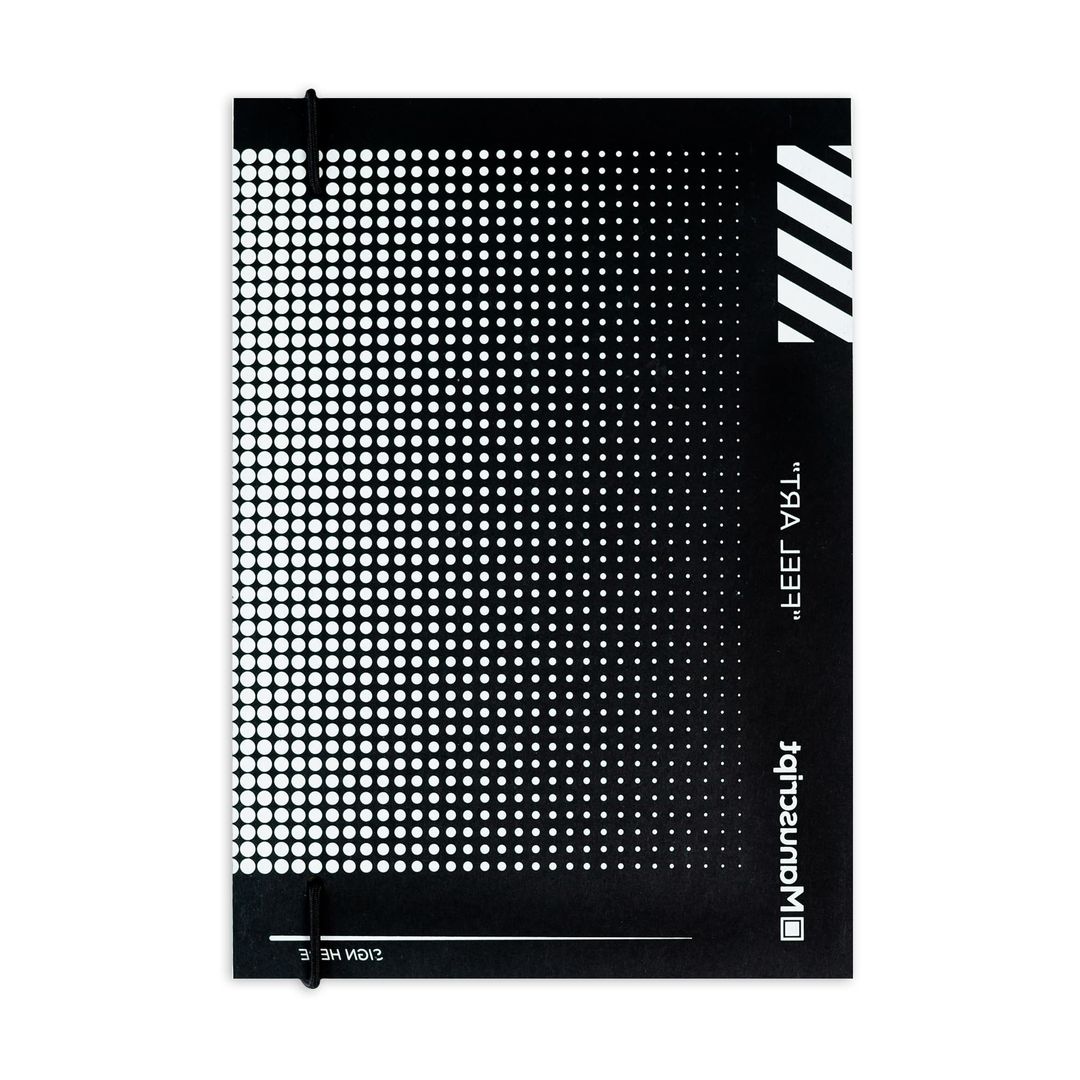 Скетчбук Off-black Dot (A5 Plus) Скетчбук Off-black Dot (A5 Plus)