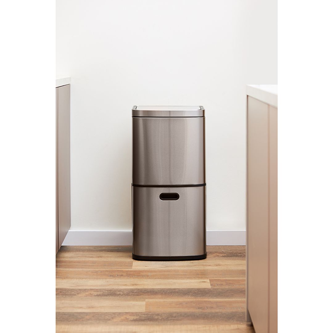 Контейнер мусорный с 2-мя отделениями Smart Bin сенсорный (60 л)