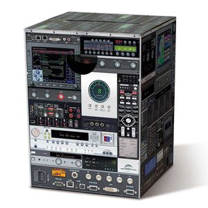 Складной картонный табурет Powerboost